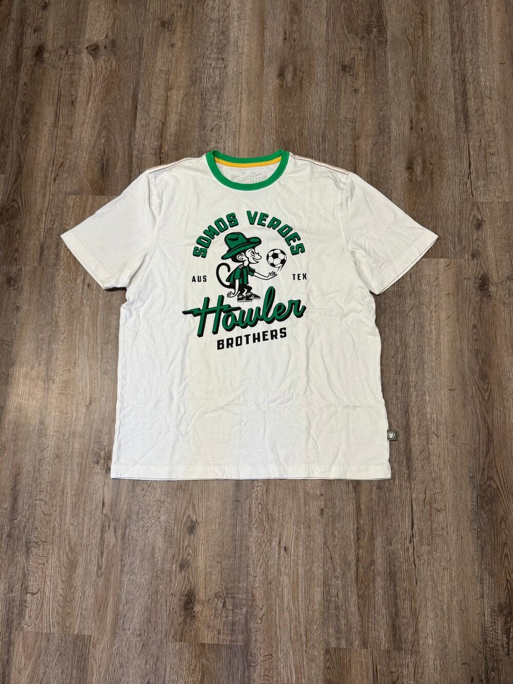 Howler Brothers Austin FC Men's Cotton Ringer T-Shirt Size Large